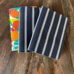 J CREW Striped and Colorful Passport Holders